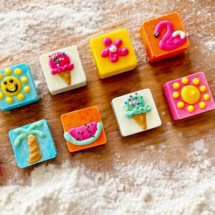 Summer Time Truffles Dog Treat Box - 6 count