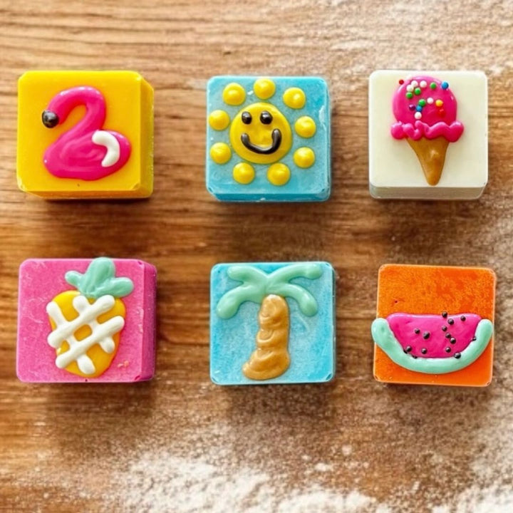 Summer Time Truffles Dog Treat Box - 6 count