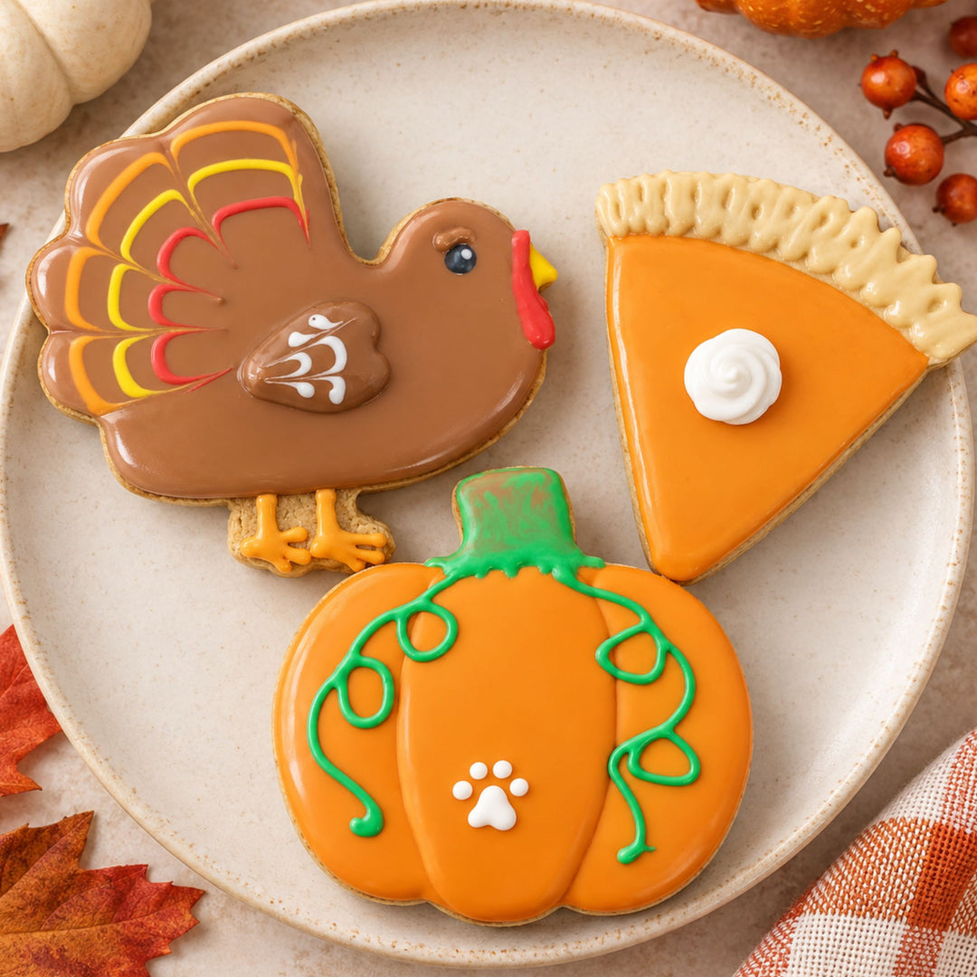 PREORDER - Thanksgiving Feast Dog Treat Trio