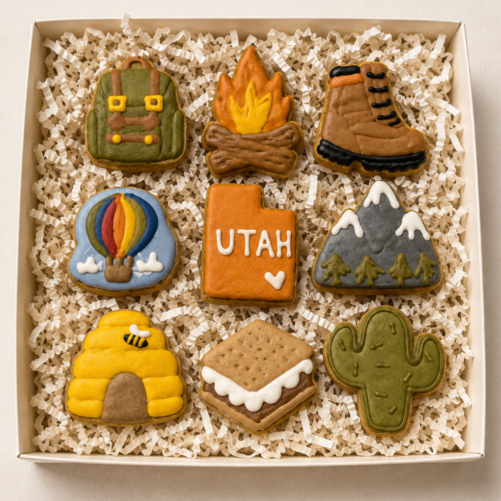 Utah Adventure Mini Dog Treat Box
