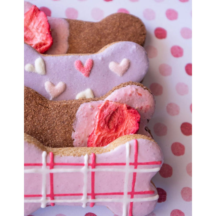 Valentine's Dog Treat Box - 4 count