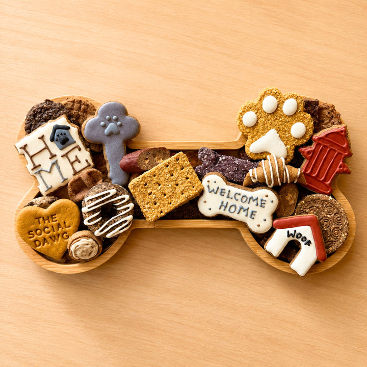 Welcome Home Dog Bone Barkuterie Treat Board