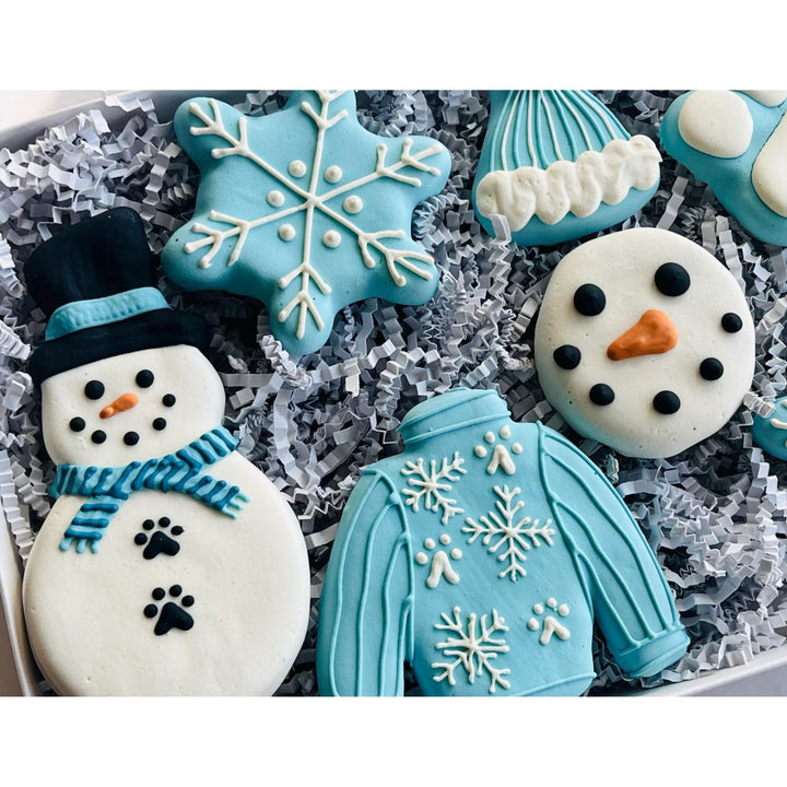 Winter Wonderland Dog Treat Box