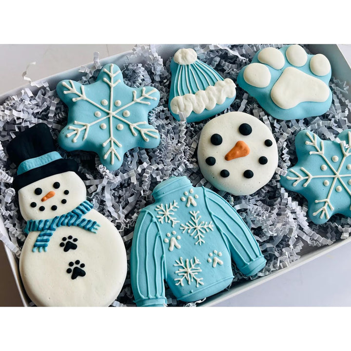 Winter Wonderland Dog Treat Box