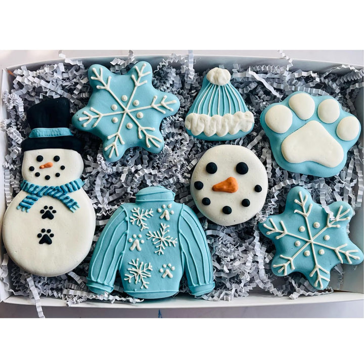 Winter Wonderland Dog Treat Box