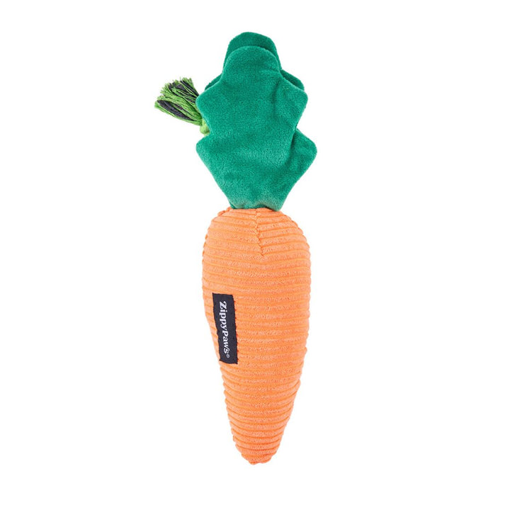 Crinkle Crops Carrot Dog Toy