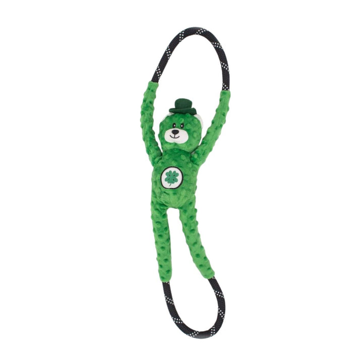 St Patrick’s RopeTugz Lucky Bear