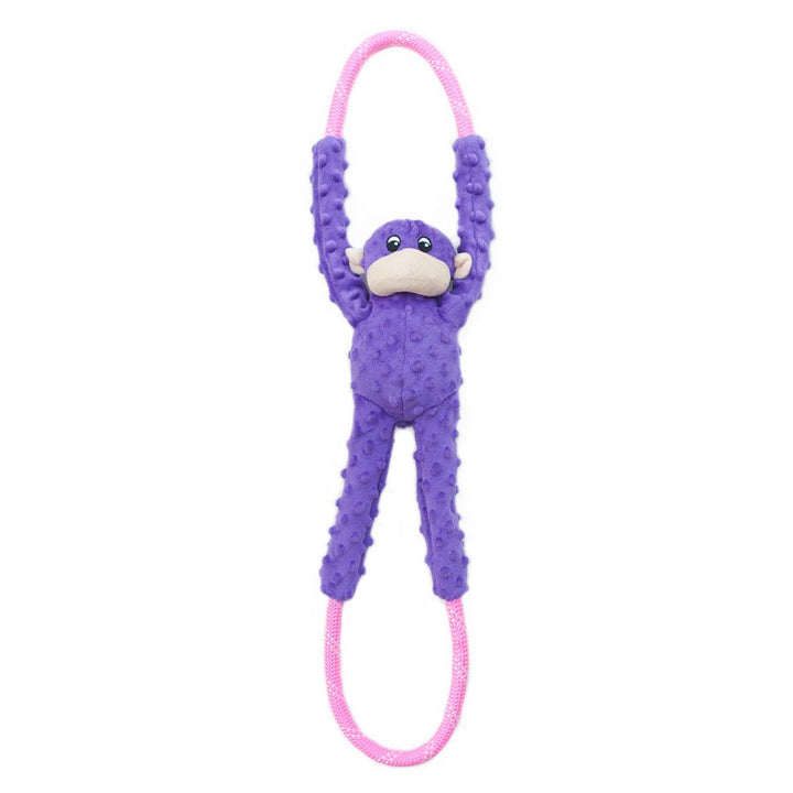 Monkey RopeTugz - Purple Dog Toy
