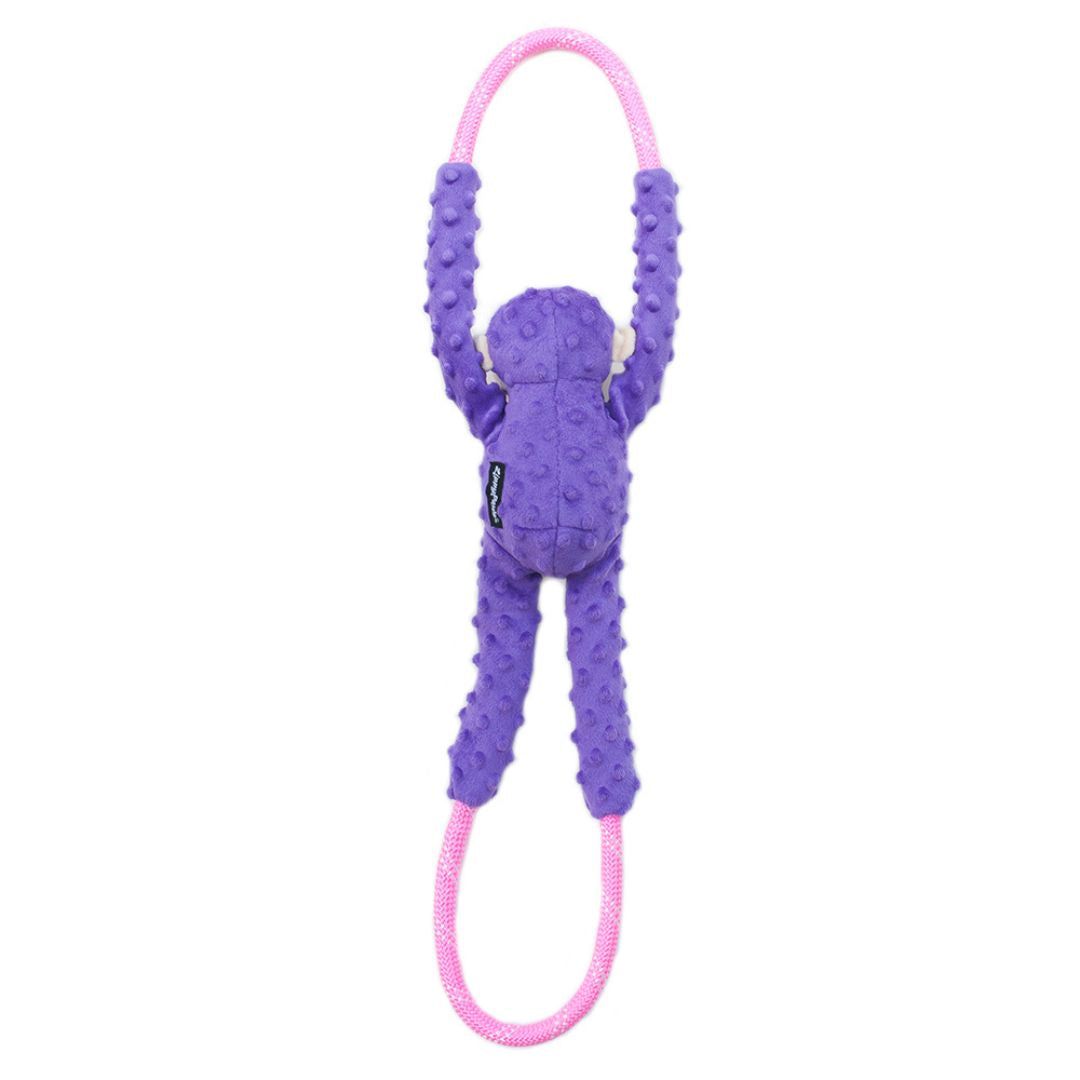 Monkey RopeTugz - Purple Dog Toy