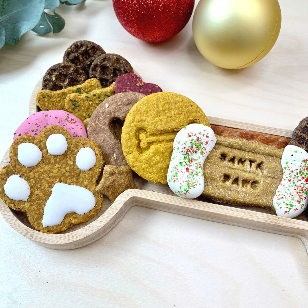 Holiday Dog Bone Barkuterie Board