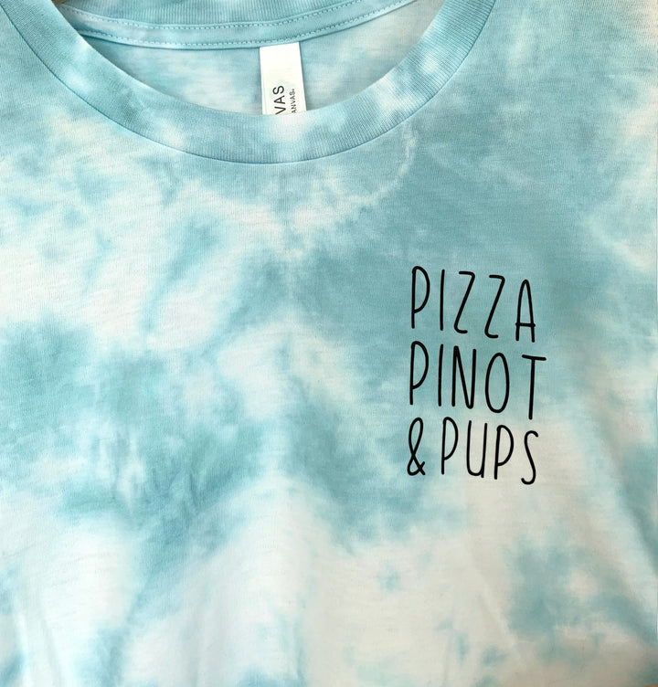 Pizza Pinot & Pups Unisex T-Shirt