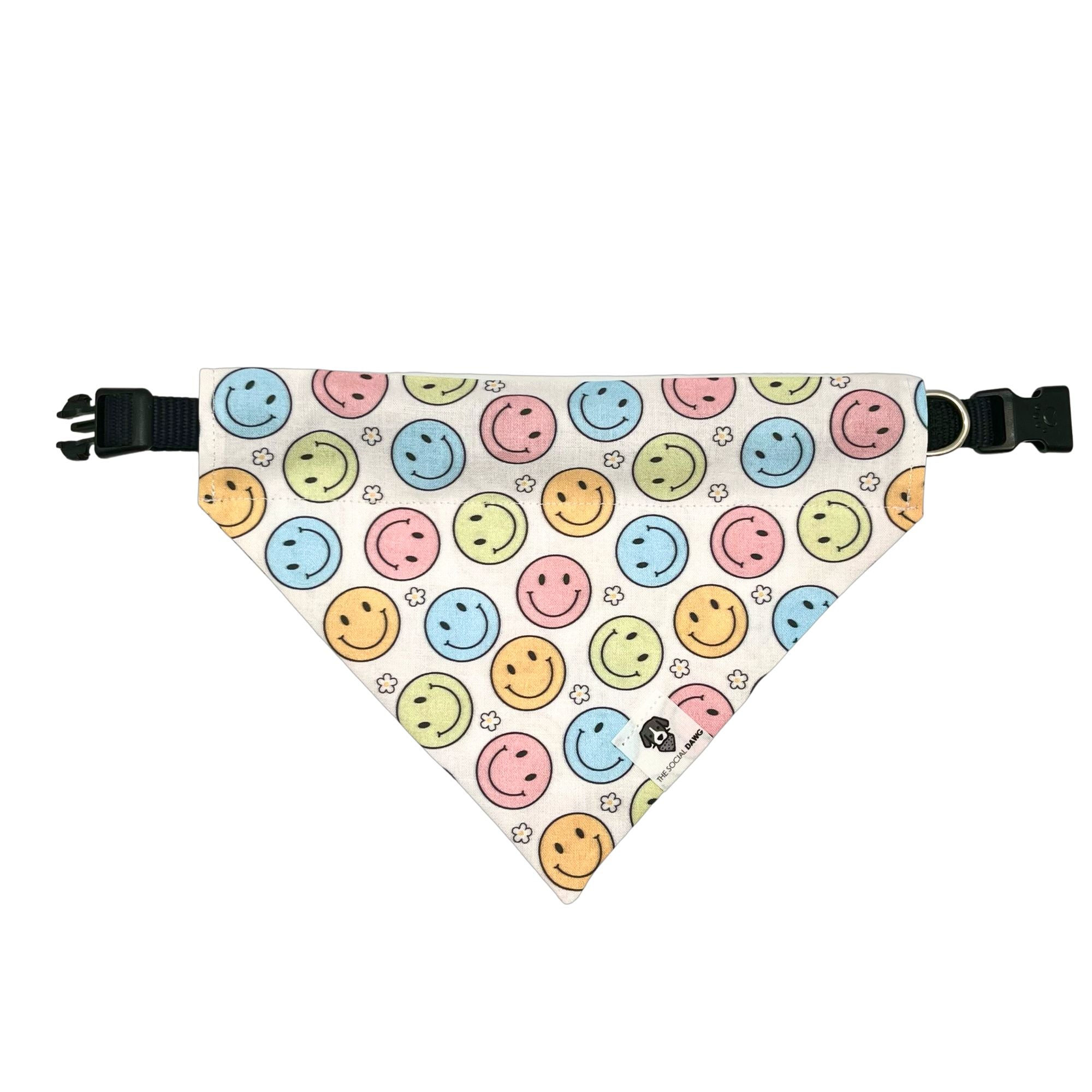 Space City Slip-Over the Collar Dog Bandana