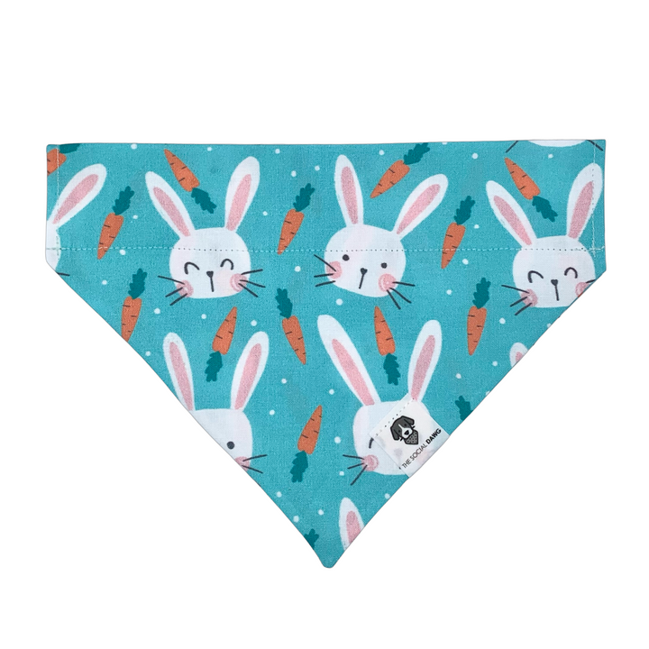 Bunny Love Easter Slip-On Dog Bandana