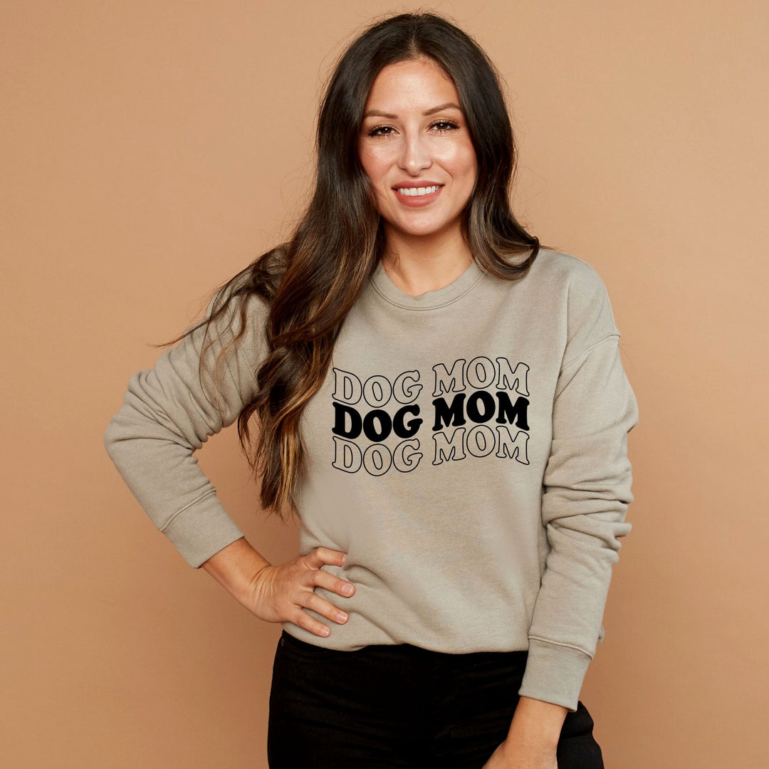 Dog Mom Heather Stone Sweatshirt