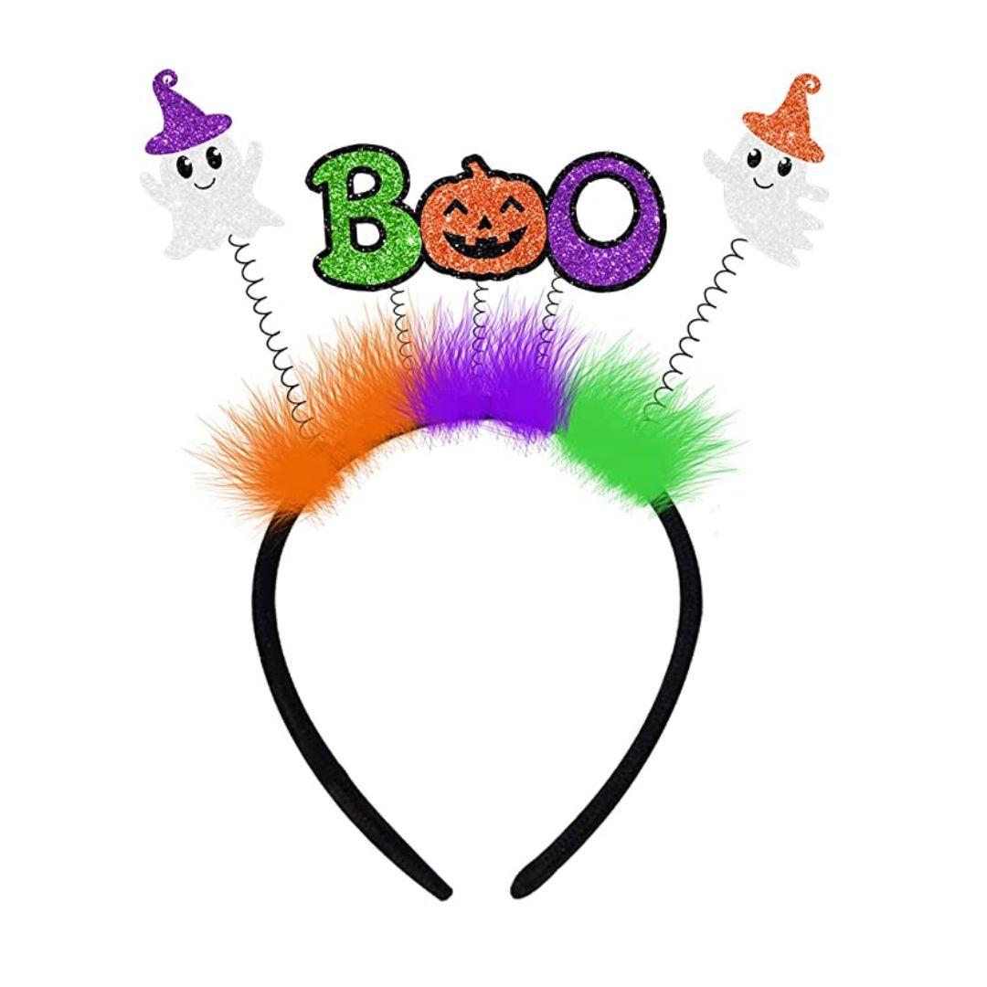 Halloween Boo Ghost Bopper Headband