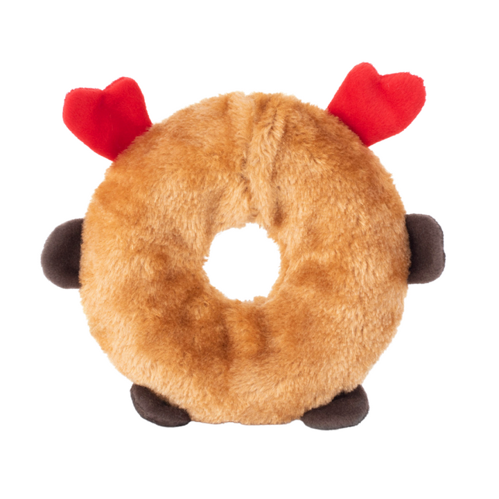 Holiday Donutz Buddies - Reindeer Dog Toy