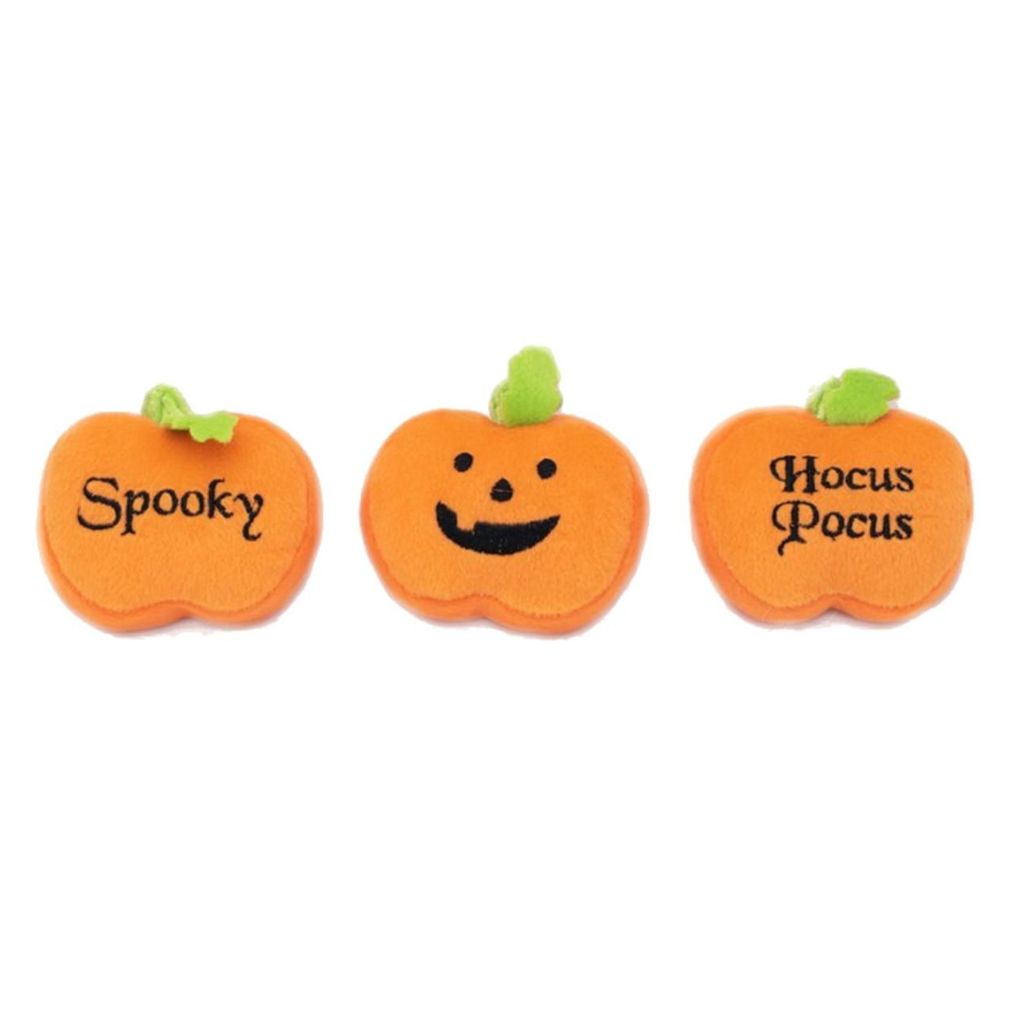Halloween Miniz 3-Pack Pumpkins