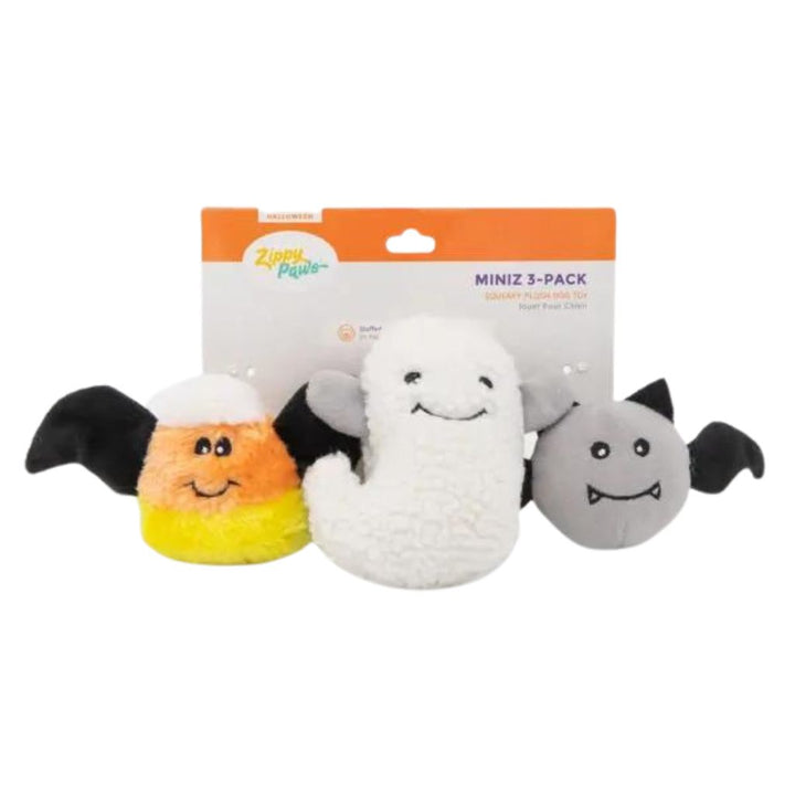 Halloween Miniz Dog Toy - Flying Frights 3-Pack